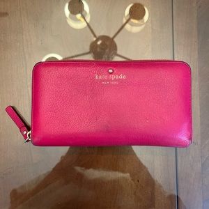 Pink Kate Spade Wallet